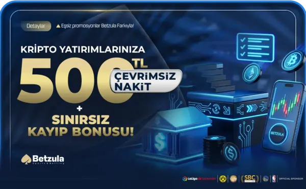 Kripto Yatırımlarına Özel 500 ₺ Nakit Hediye
